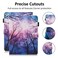 Dteck Case for iPad 97 Inch 2018 2017iPad Air 2 CaseiPad Air Case PU Leather MultiAngle Folio Stand Smart Case with Auto SleepWake Feature for Apple iPad 6th5th GeniPad Air 1 2 Forest Night