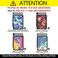 Dteck Case for iPad Air 11iPad Air 5th4th Generation 109iPad Pro 11 Inch Case 4th3rd2nd1st GenPU Leather MultiAngle Stand Protective Folio Smart Auto WakeSleep Wallet CoverBlack Cat