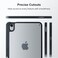 Dteck for iPad 11 inch A16 11th Gen iPad 109 inch 10th Gen Slim Clear Case with Pencil Holder Allow Charging with Case On Scratch Resistant Lightweight Protective Simple Thin Cover Black