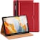 DTTO for Samsung Galaxy Tab S9 11 inch Case 2023 Release SMX710X716BX718U Premium Leather Business Folio Stand Cover with SPen Holder Auto SleepWake for Galaxy Tab S9 11 Tablet Red