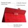EKVINOR Case for Galaxy Tab A 101 2016 NO S Pen Version Premium PU Leather Folio Smart Stand Case Cover for Samsung Galaxy Tab A 101 Inch 2016 Tablet SMT580T585 No Pen Version Red