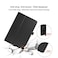elitegadget Case for Nook 9 Lenovo Tablet 2024 Lenovo Tab M9 TB310FU Lightweight Folio Stand Cover PU Leather Case for Lenovo Tab M9 9 Inch Display 20242023 1 Random Stylus Black