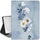 Feams Case for iPad A16 11th Generation 11 Inch 2025 iPad 10th Generation Case 109 Inch 2022 Flip Stand Auto Sleep Cover with Pencil Holder Pocket Blue Floral