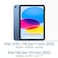 Feams Case for iPad A16 11th Generation 11 Inch 2025 iPad 10th Generation Case 109 Inch 2022 Flip Stand Auto Sleep Cover with Pencil Holder Pocket Blue Floral
