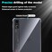 Fhyeugfy for Nubia Red Magic Astra Case906 inchSlim TPU Clear Transparent Back Protective CoverAntiScratch Shockproof Clear