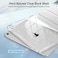 FINTIE Fintie Slim Case for iPad A16 11th Generation 11 Inch 2025 iPad 10th Generation 109 Inch 2022 Glittering Sparkly Shockproof Cover with Shiny Clear Back Shell Pencil Holder Silver