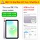 FINTIE Fintie Slim Case for iPad Mini 7 A17 Pro 7th Generation 2024 iPad Mini 6 6th Gen 83 Inch Builtin Pencil Holder Glittering Sparkly Shockproof Cover wShiny Clear Back Shell Silver