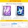 FINTIE Fintie Slim Case with Pencil Holder for iPad Air 11inch M4M3M2 202620252024 iPad Air 5th 2022 4th Generation 109 Inch Glittering Sparkly Cover with Shiny Clear Back Shell Purple