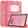 FINTIE Fintie SlimShell Case for iPad A16 11th Generation 11 Inch 2025 iPad 10th Generation 109 Inch 2022 Flexible Soft TPU Stand Back Cover with Pencil Holder Composition Book Pink