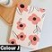 SOUYOYIHI Floral Case for iPad A16 2025 11th Gen 11 iPad 10th Generation 2022 109 Case Flower Pattern Cute Slim Leather Folio Smart Cover with Pencil Holder Auto SleepWake Color J