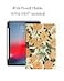SOUYOYIHI Floral Case for iPad Air 5th 4th Generation 109 inch Case Cow Cattle Pattern Cute Slim Leather Folio Smart Cover with Pencil Holder Auto SleepWake Color G