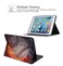 Log Zog for iPad 97 20182017 Case iPad Air 2 iPad Air Pro 97 Case Protective Leather Case Adjustable Stand Auto WakeSleep Smart Case for ipad 6th5th Gen Burning Baseball Fire and Water