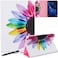 NewShine Galaxy Tab A 101 with S Pen Case Newshine Slim Folding Stand Case with Card Slots Protective Cover for Samsung Galaxy Tab A 101 inch Tablet with S Pen Version SMP580P585 Flower