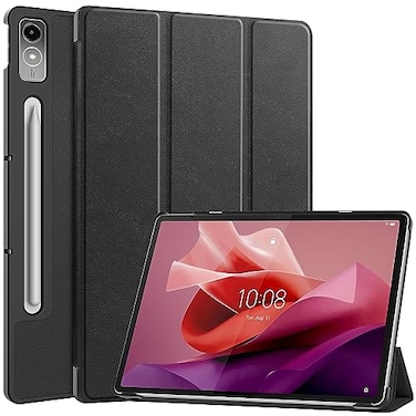 Gylint UltraThin PU Leather Smart Case for Lenovo Tab P12 Pro 2nd Gen P12 Xiaoxin Pad Pro 127Inch 2024 Folding Folio Stand Cover Black