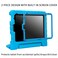 HDE Case for iPad mini 6 Kids Shock Proof Cover with Builtin Screen Protector Handle Stand for iPad 6th Generation Mini 2021 83 Inch Blue