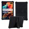 HminSen Case for Urao C107 Tablet Kids Friendly Soft Silicone Adjustable Stand Cover for MUISOO MUIC107 101 inch Tablet Black