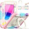 HXCASEAC Case for Kids iPad A16 11th10th Generation Full Body Protective with 360 Degree Rotating Handle Stand Screen Protector Pencil Holder Shoulder Strap A2969A2757A3354A33553356 Pink
