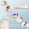 HXCASEAC Case for Kids iPad A16 11th10th Generation Full Body Protective with 360 Degree Rotating Handle Stand Screen Protector Pencil Holder Shoulder Strap A2969A2757A3354A33553356 Pink