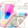 HXCASEAC Case for Kids iPad A16 11th10th Generation Full Body Protective with 360 Degree Rotating Handle Stand Screen Protector Pencil Holder Shoulder Strap A2969A2757A3354A33553356 Pink