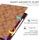 HYHCF Designer Compatible with iPad A16 11th Generation Case 11 Inch 2025iPad 10th Generation Case 109 Inch 2022Slim Stand PU Leatherwith Pencil Holder and Soft TPU BackAuto SleepWakeBrown
