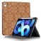 HYHCF Designer Compatible with iPad A16 11th Generation Case 11 Inch 2025iPad 10th Generation Case 109 Inch 2022Slim Stand PU Leatherwith Pencil Holder and Soft TPU BackAuto SleepWakeBrown