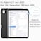 iMieet Case for iPad A16iPad 10th Generation 11Inch 2025109 Inch 2022 Trifold Stand Smart Cover with Pencil Holder and Soft TPU Back Supports Touch IDBlack