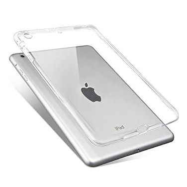 Jaorty iPad mini 1 CaseiPad mini 2 CaseiPad mini 3 Case Crystal Clear Soft TPU Gel Case UltraThin Silicone Back Cover with Shock Absorption for Apple iPad mini 123 Tablet 79Soft Clear