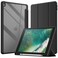 JETech Case for iPad Pro 105Inch and iPad Air 3 105Inch 2019 3rd Generation with Pencil Holder Clear Transparent Back Shell Slim Stand Shockproof Tablet Cover Black