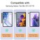 JETech Case for Samsung Galaxy Tab S8 Plus 2022 S7 FE 2021 S7 Plus 2020 124Inch with S Pen Holder Slim Folio Stand Protective Tablet Cover MultiAngle Viewing Silver