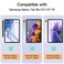 JETech Case for Samsung Galaxy Tab S8 Plus 2022 S7 FE 2021 S7 Plus 2020 124Inch with S Pen Holder Slim Folio Stand Protective Tablet Cover MultiAngle Viewing Silver