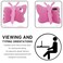 JINGANGYU JGY Compatible with Samsung Galaxy Tab A9 Plus X210 11 Kids Tablet Case for Kids Girl Pretty Butterfly Case EVA Foam Full Cover Sturdy A9 Plus A9 Kids case with Stand Holder Shockproof Rugge