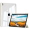 KVTVOU Case for iPad Air 11 Inch 202620252024 M4M3M2 iPad Air 5th4th Gen 109 Inch 20222020 with Pencil Holder Hard Clear Back Shell Soft TPU Frame Cover Auto SleepWake Cream White