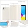 KVTVOU for iPad A16 11th10th Generation Case 11109 Inch 20252022 Without Pencil Holder Slim Trifold Stand Smart Cover Soft TPU Back Auto WakeSleep Support Touch ID Cream White
