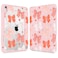 Lepeoac Case for iPad 11 inch A16 2025 Generation 11th iPad 109 inch 2022 10th Gen Buit in Pencil Holder with Shockproof Cover Clear Transparent Back Shell Auto WakeSleep Bows SD146