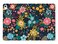 LI-LOVE LILOVE Case for iPad A16 11 inch 2025 11th Gen iPad 10th Generation 109 inch 2022 Soft TPU Flower Folio Stand Cover Adjustable Angles Auto Wake Sleep Smart Case