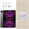 Dwopar Magnetic Case for iPad Pro 11 Inch 4th3rd2nd Generation202220212020Slim Smart Folio Lightweight Trifold Stand Case Auto SleepWake Support 2nd Gen Apple Pencil Charging Oat Coffee