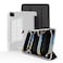 MYGROO Mygroo for iPad Pro 11 inch case M4 2024Case for iPad Pro 11 with Pencil HolderModel NoA2837A3006 Slim Smart Cover with Clear Back Shell for 2024 iPad Pro11 Inch M4Transparent Black