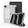 MYGROO Mygroo for iPad Pro 11 inch case M4 2024Case for iPad Pro 11 with Pencil HolderModel NoA2837A3006 Slim Smart Cover with Clear Back Shell for 2024 iPad Pro11 Inch M4Transparent Black