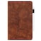 Pefcase Case for Samsung Galaxy Tab A 84 2020 SMT307 PU Leather Folio Stand Cover Protective Shell Lightweight with Pencil Holder Card Pocket Elastic Belt for Galaxy Tab A 84 Tablet 2020 Brown