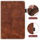 Pefcase Case for Samsung Galaxy Tab A 84 2020 SMT307 PU Leather Folio Stand Cover Protective Shell Lightweight with Pencil Holder Card Pocket Elastic Belt for Galaxy Tab A 84 Tablet 2020 Brown