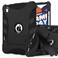 rantice Rantice Heavy Duty Shockproof Protective Case for iPad 11inch 2025 iPad 10th Generation Black Durable Hard Shell Cover for Tablet Protection