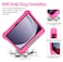 Riaour RIAOUR Kids Case for Samsung Galaxy Tab A11 PlusA9 Plus 11 Inch Case 20252023 Release Lightweight Shockproof Kids Friendly Cover with Handle Stand Galaxy Tab A11 Plus A9 Plus Case CoverPink