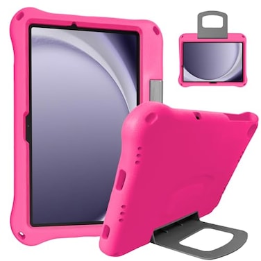 Riaour RIAOUR Kids Case for Samsung Galaxy Tab A11 PlusA9 Plus 11 Inch Case 20252023 Release Lightweight Shockproof Kids Friendly Cover with Handle Stand Galaxy Tab A11 Plus A9 Plus Case CoverPink