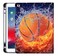 YHB Rotating Case for iPad 9th 8th 7th Generation 102 inch 202120202019 Premium PU Leather MultiAngle Viewing Stand TPU Cover with Auto WakeSleep Basketball on Fire Water