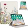 CutebriCase Rotating iPad Air 11 inch Case M4M3M2 202620252024 Case for iPad Air 5th4th Generation 20222020360 Rotating MultiAngle Adjustable Stand with Pencil Holder case for iPad Pro 11inch Flowers