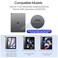 SANDUODD for iPad Air 11 Inch Case M4M3M2 202620252024 iPad Air 5th4th Gen 20222020 Magnetic Slim Foldable MultiAngle Folio Auto WakeSleep Hidden Pencil Holder
