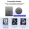 SANDUODD for iPad Air 11 Inch Case M4M3M2 202620252024 iPad Air 5th4th Gen 20222020 Magnetic Slim Foldable MultiAngle Folio Auto WakeSleep Hidden Pencil Holder