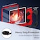 Scnioy Case for iPad 10th Generation 109 Inch 2022 iPad A16 11th Generation 11 Inch 2025 Rugged i Pad Case 10th Gen with 360Rotating Stand Screen Protector Pen Holder Shoulder Strap Red