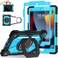 Scnioy Case for iPad 9th Generation iPad Case 9th 8th 7th Generation iPad 102 Inch iPad 9th Gen Cover with Screen Protector Pen Holder TabletCases 360 Rotating Stand Black Blue