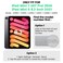 SEYMAC Case for iPad mini 7th Generation A17 Pro 2024 Mini 6th Generation 83 Inch FullBody Shockproof Protective Case with Screen Protector 360 Rotating Stand HandShoulder Strap Blue